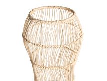 Vloerlamp SURYA groot - Rotan/hout PMX 39821-WHI-15