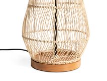 Vloerlamp SURYA groot - Rotan/hout PMX 39821-WHI-15