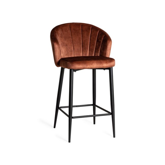 Barstoel LOULOU - Burnt Orange