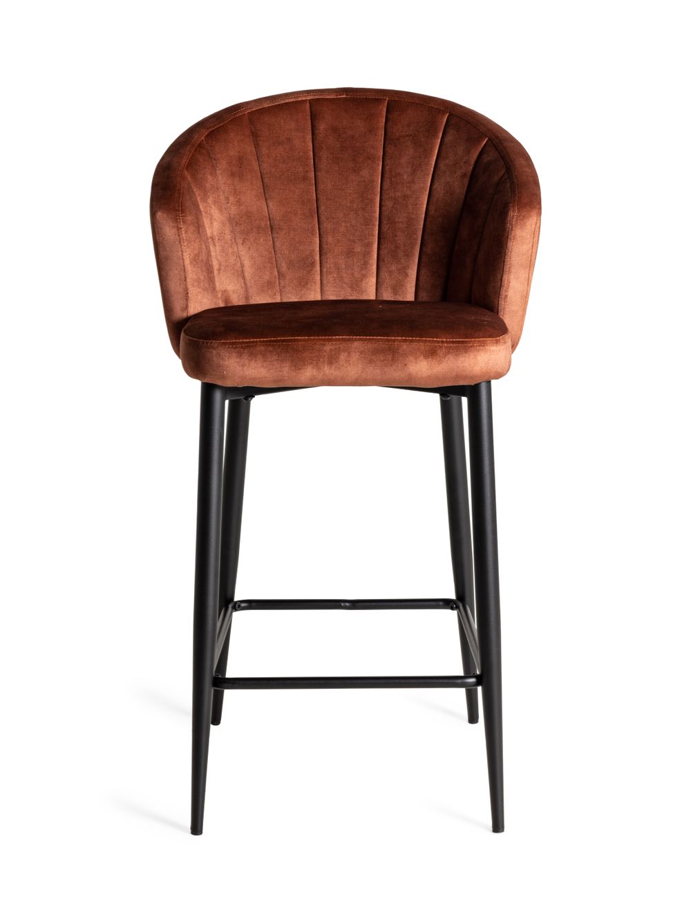 Barstoel LOULOU - Burnt Orange DEZ LOU BST-F-BO