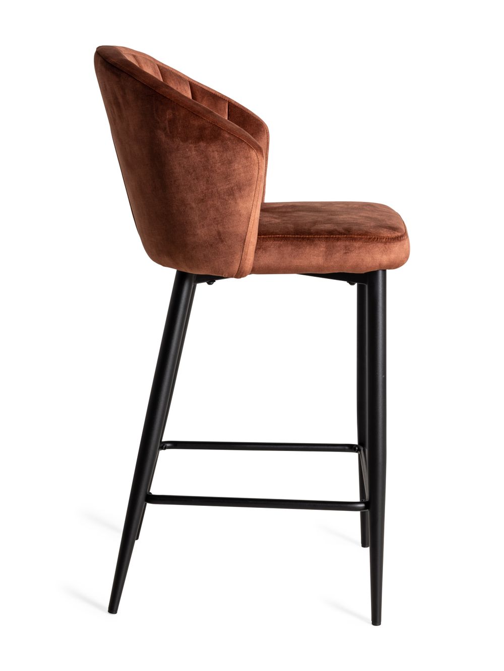 Barstoel LOULOU - Burnt Orange DEZ LOU BST-F-BO