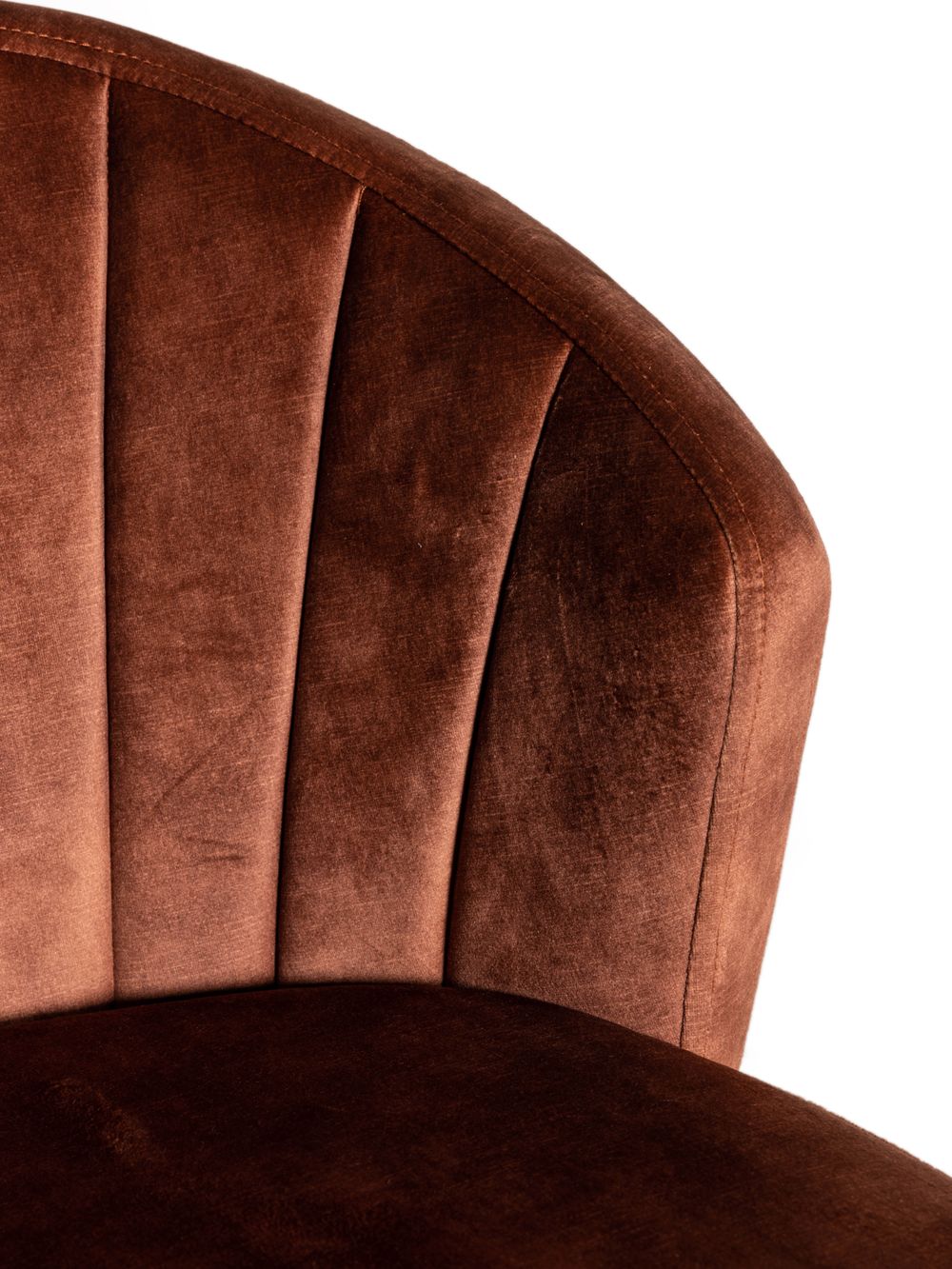 Barstoel LOULOU - Burnt Orange DEZ LOU BST-F-BO