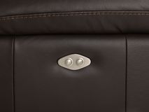 3-zit met 2 elektr. relaxen NEW YORK - Bruin leder NIC-3-000006-T91