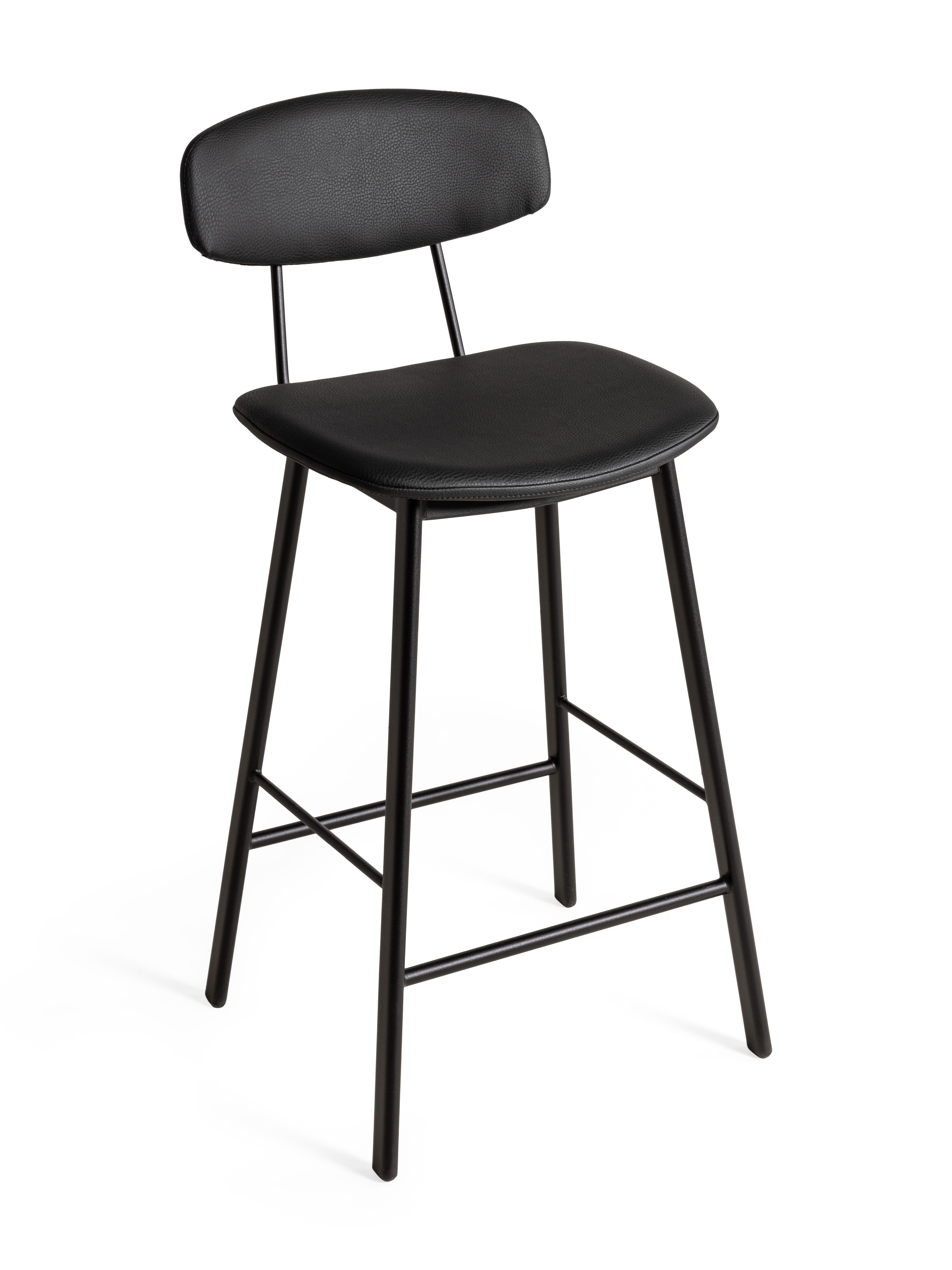 Barstoel BARAMICA - Zwart