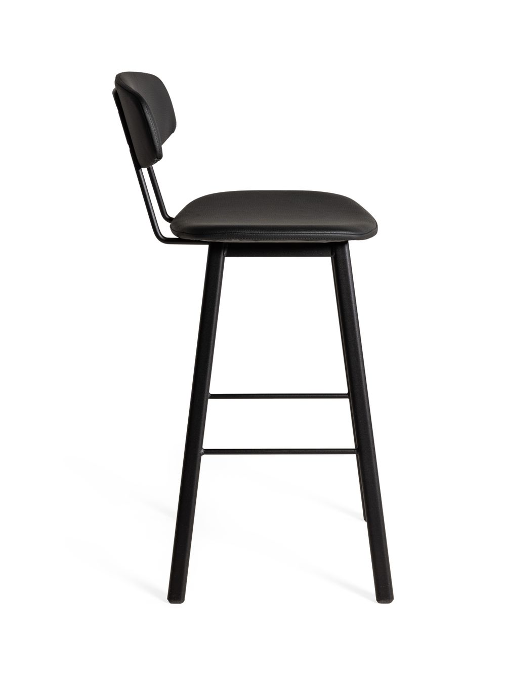 Barstoel BARAMICA - Zwart PFT-258-000005-C800