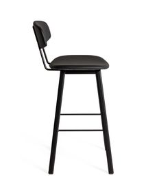 Barstoel BARAMICA - Zwart PFT-258-000005-C800