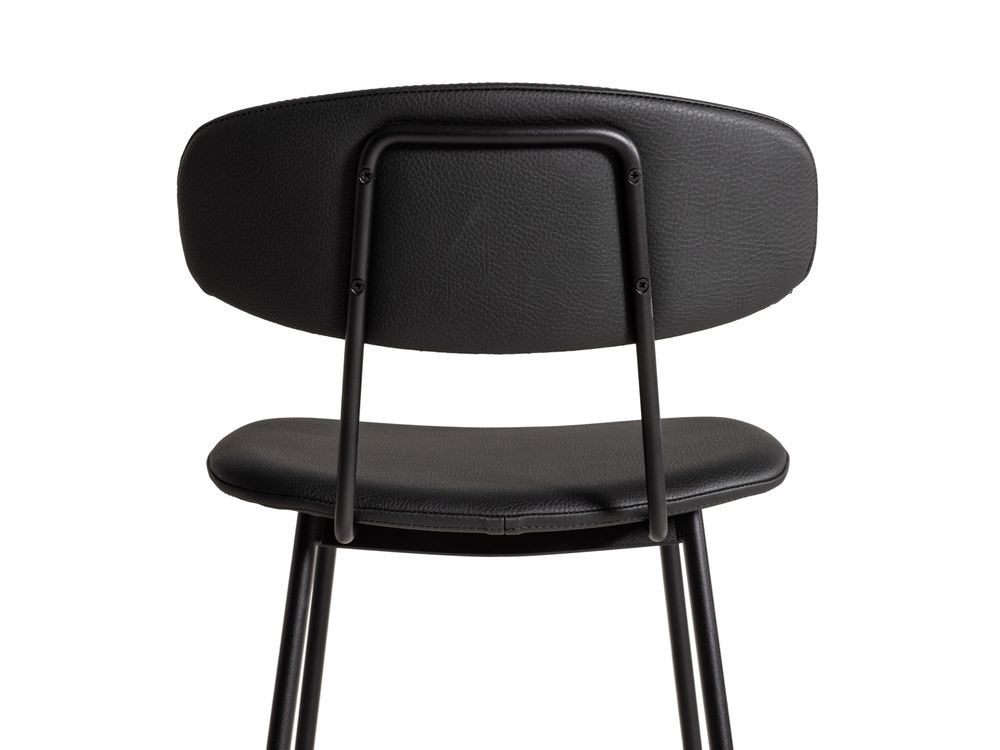 Barstoel BARAMICA - Zwart PFT-258-000005-C800