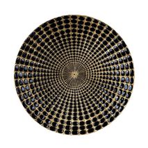 Set van 2 salontafels ESMAY - Zwart/Wit RMD 825181