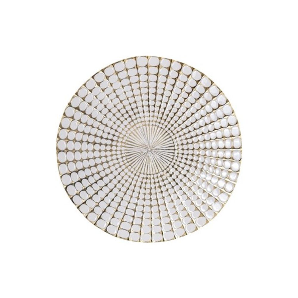 Set van 2 salontafels ESMAY - Zwart/Wit RMD 825181