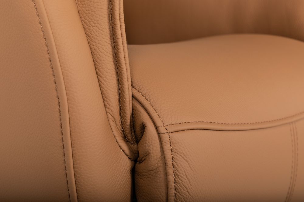 Elektrische relaxfauteuil PANDORA - Cognac leder C-MED-14-002