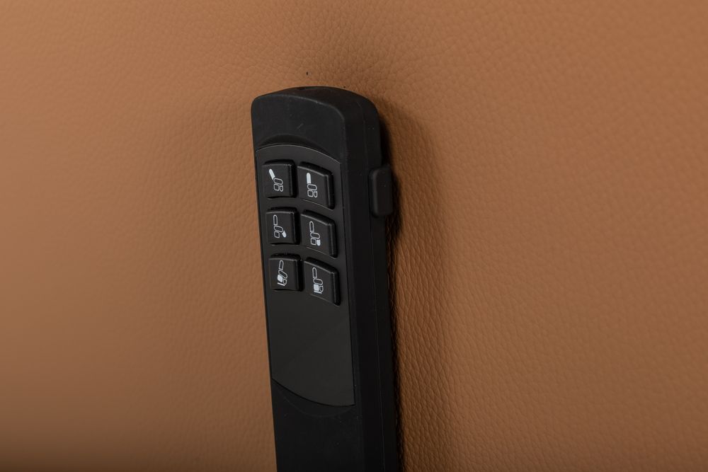 Elektrische relaxfauteuil PANDORA - Cognac leder C-MED-14-002