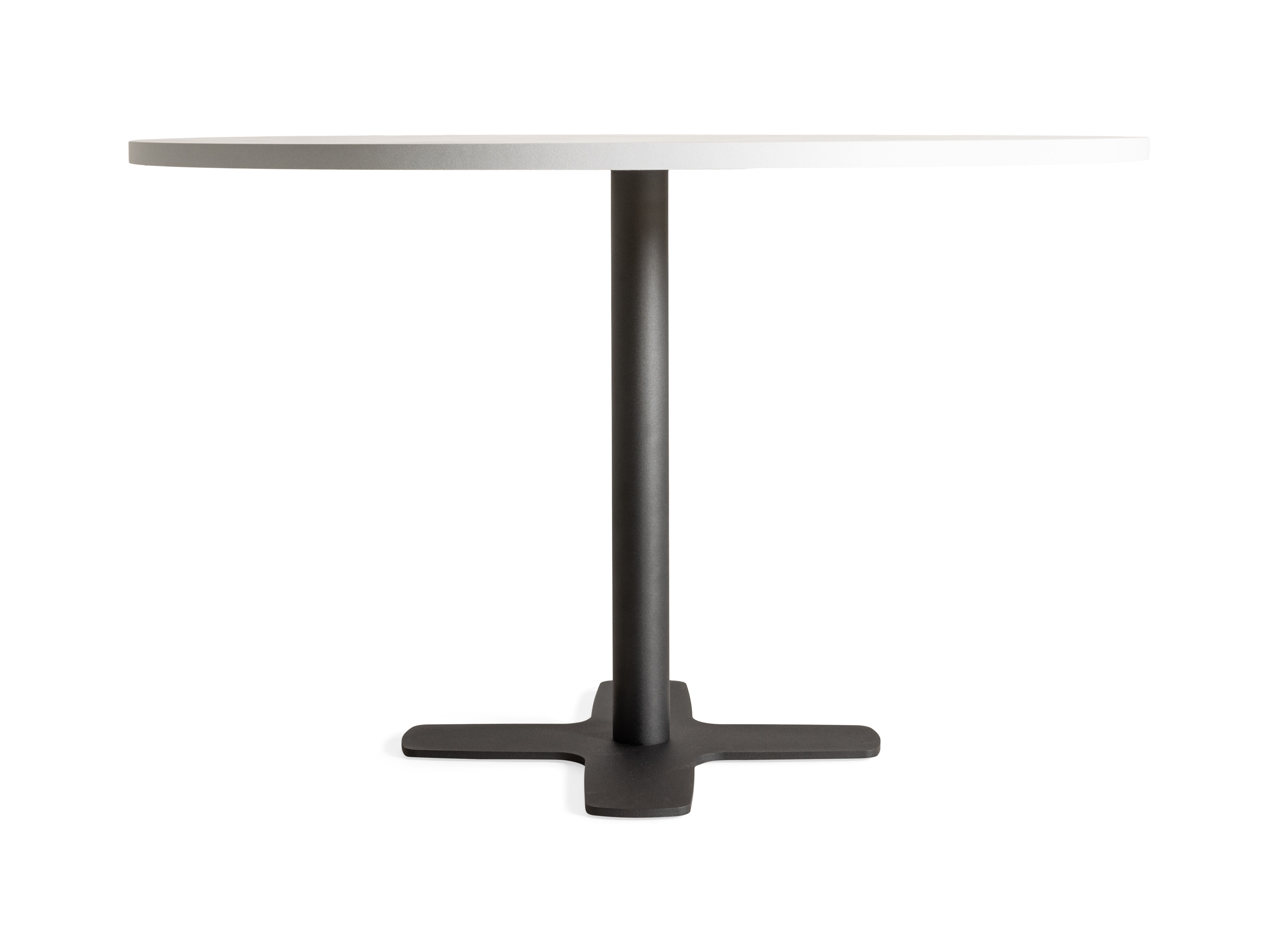 Eetkamertafel SPINNER - Antraciet/chalk white