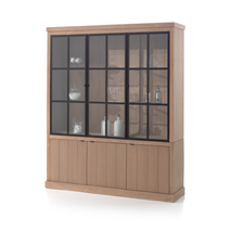 Vitrine BRIGHTON excl. led - Sand FDF-7-000087