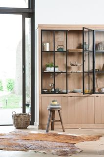 Vitrine BRIGHTON excl. led - Sand FDF-7-000087