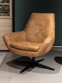 Draaifauteuil SHOUT LOW - Bull caramel IMS-189-000019-C16