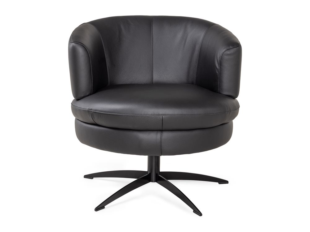 Draaifauteuil BLENDA - Zwart MXD BL AST-ML14