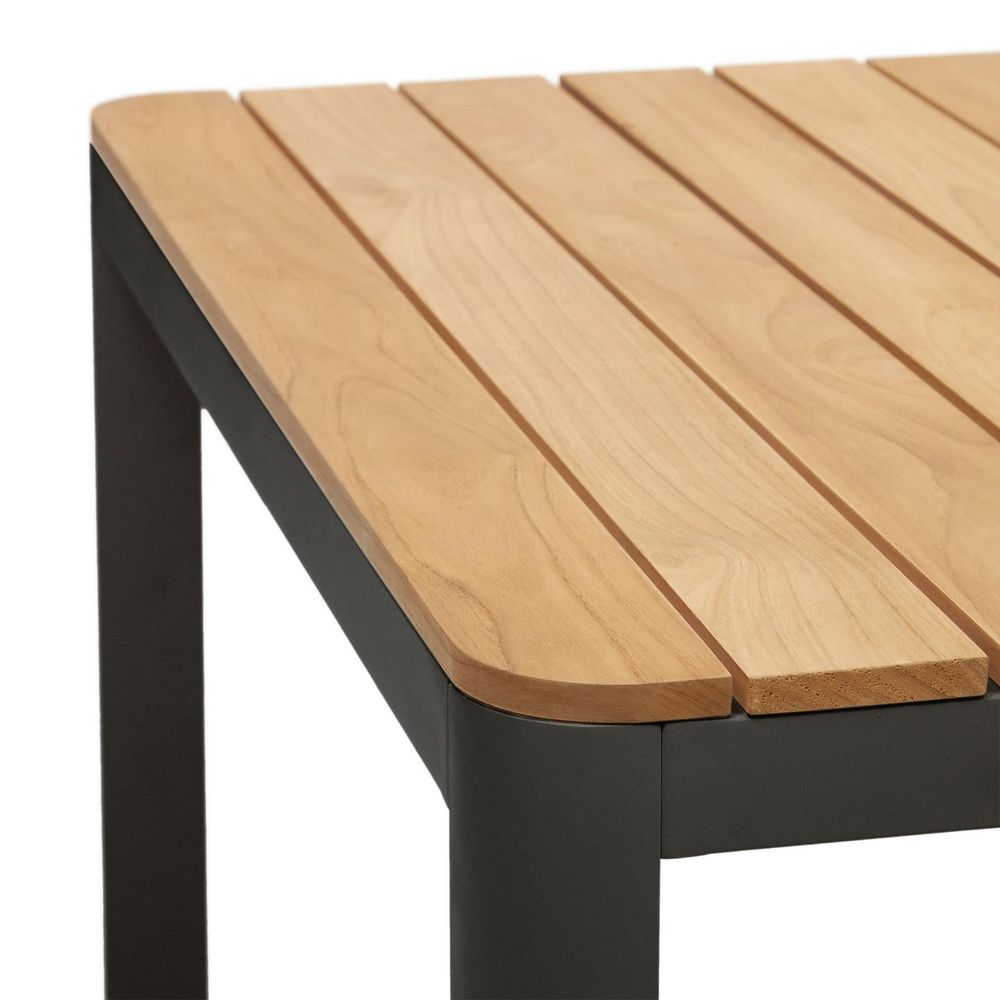 Tuintafel BONA - Teak / Wit KAV J0100036MM46