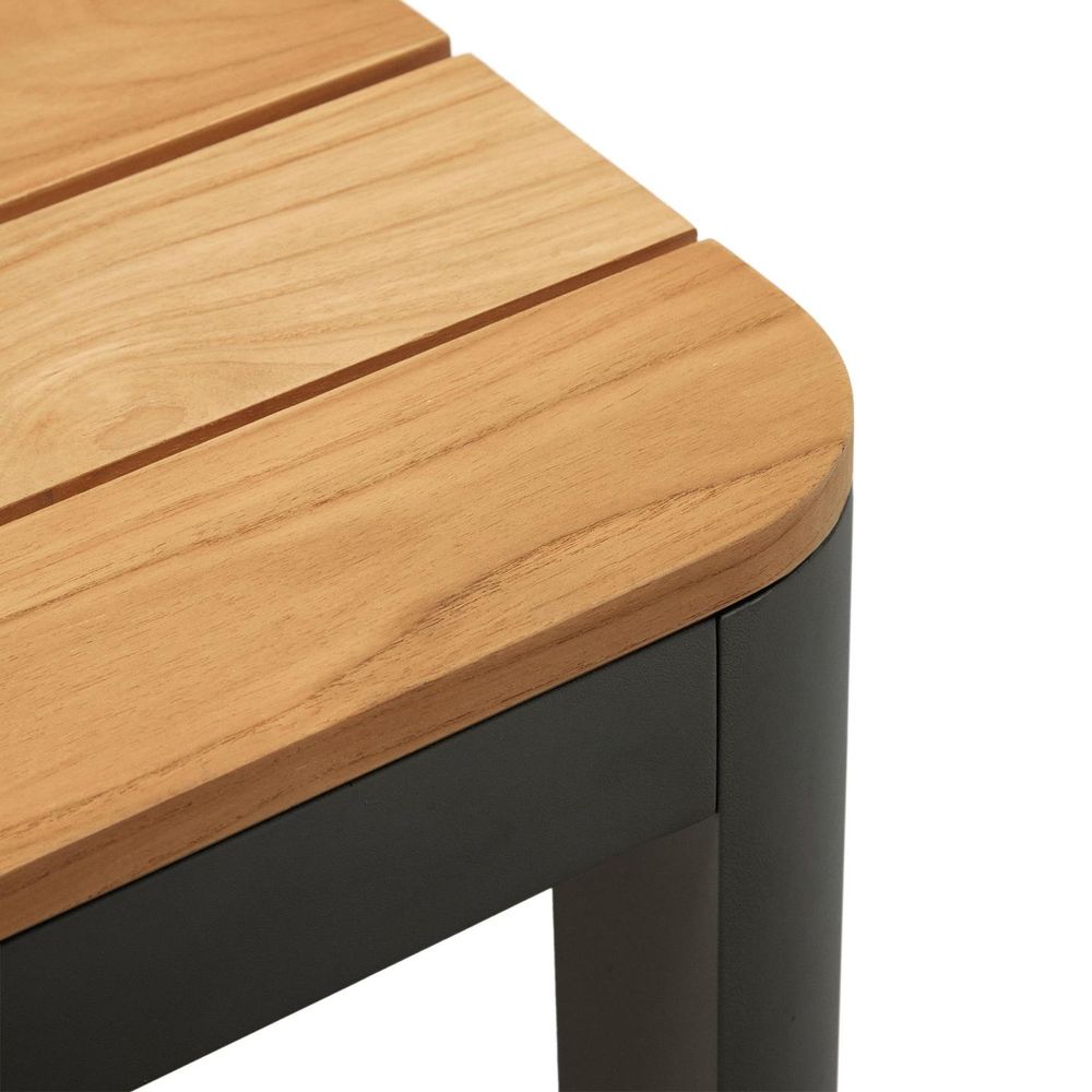 Tuintafel BONA - Teak / Wit KAV J0100036MM46