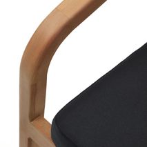 Tuinstoel MALARET - Zwart KAV J0600049JJ01