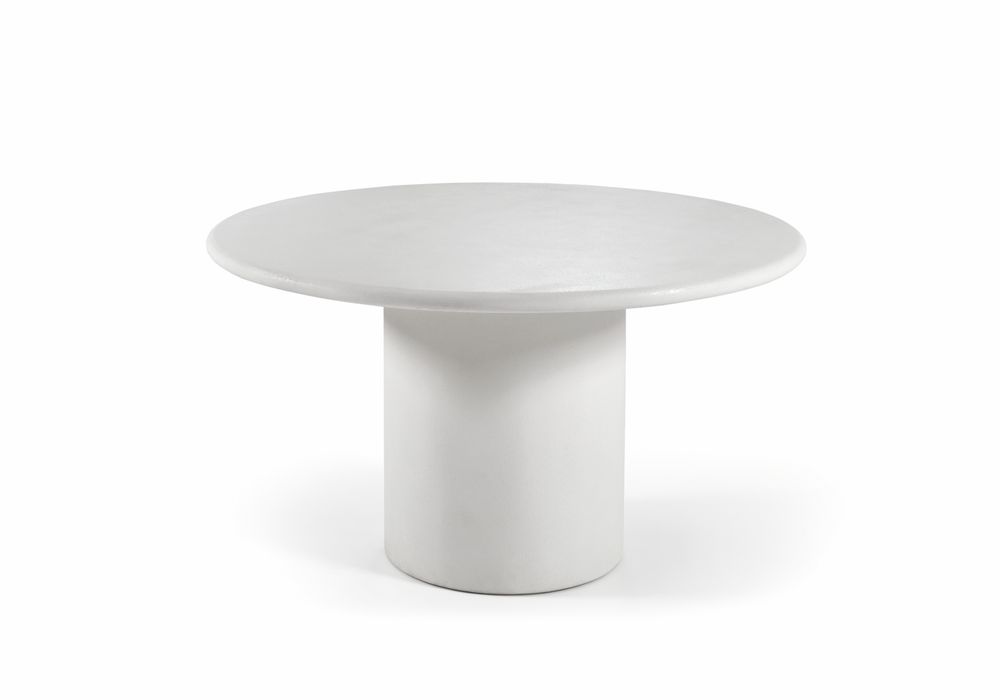 Eetkamertafel rond FLOW - Moonskin Off White DEZ FL TR135-M