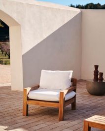 Loungefauteuil FORCANERA - Massief teakhout KAV J1700017JJ05