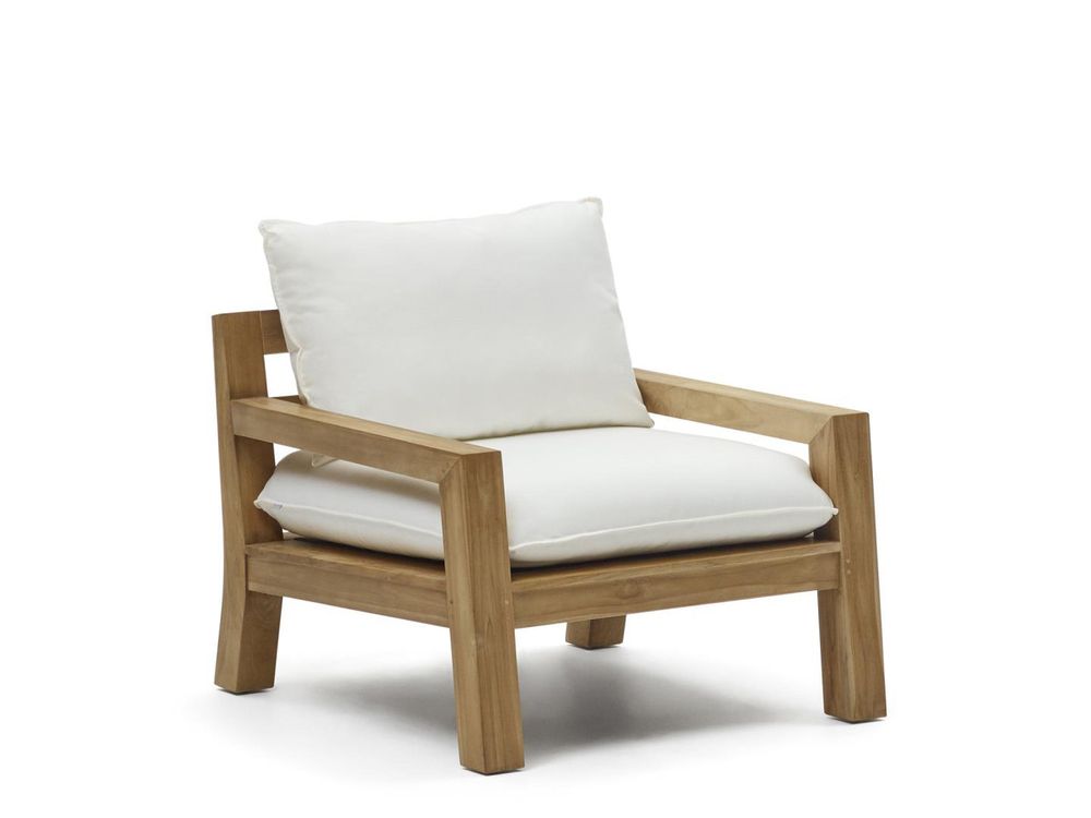 Loungefauteuil FORCANERA - Massief teakhout KAV J1700017JJ05