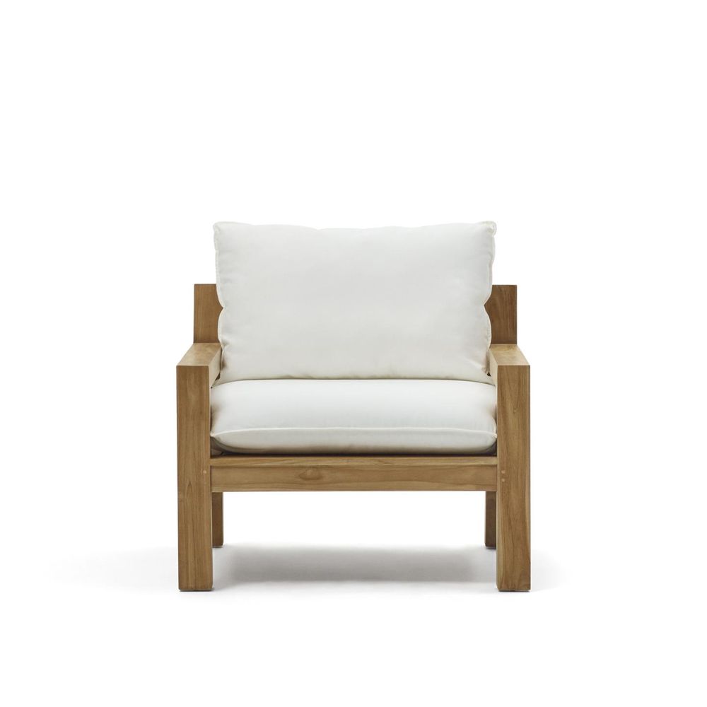Loungefauteuil FORCANERA - Massief teakhout KAV J1700017JJ05