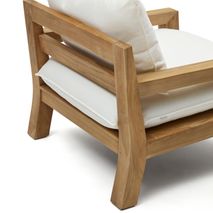 Loungefauteuil FORCANERA - Massief teakhout KAV J1700017JJ05
