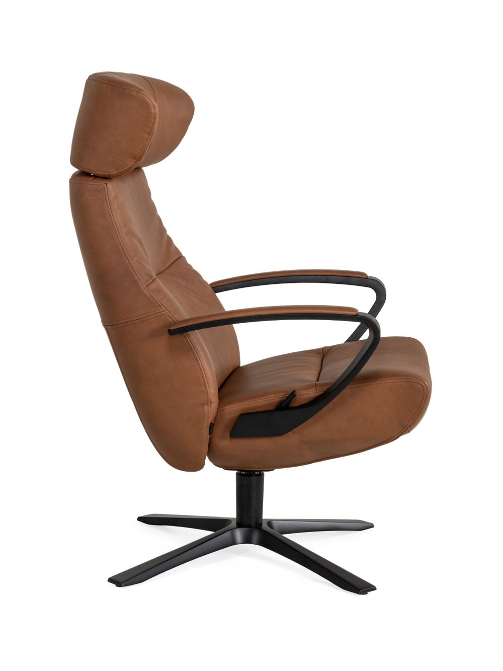 Relaxfauteuil STYLE - Cognac Leder CFM ST RXHA-CR