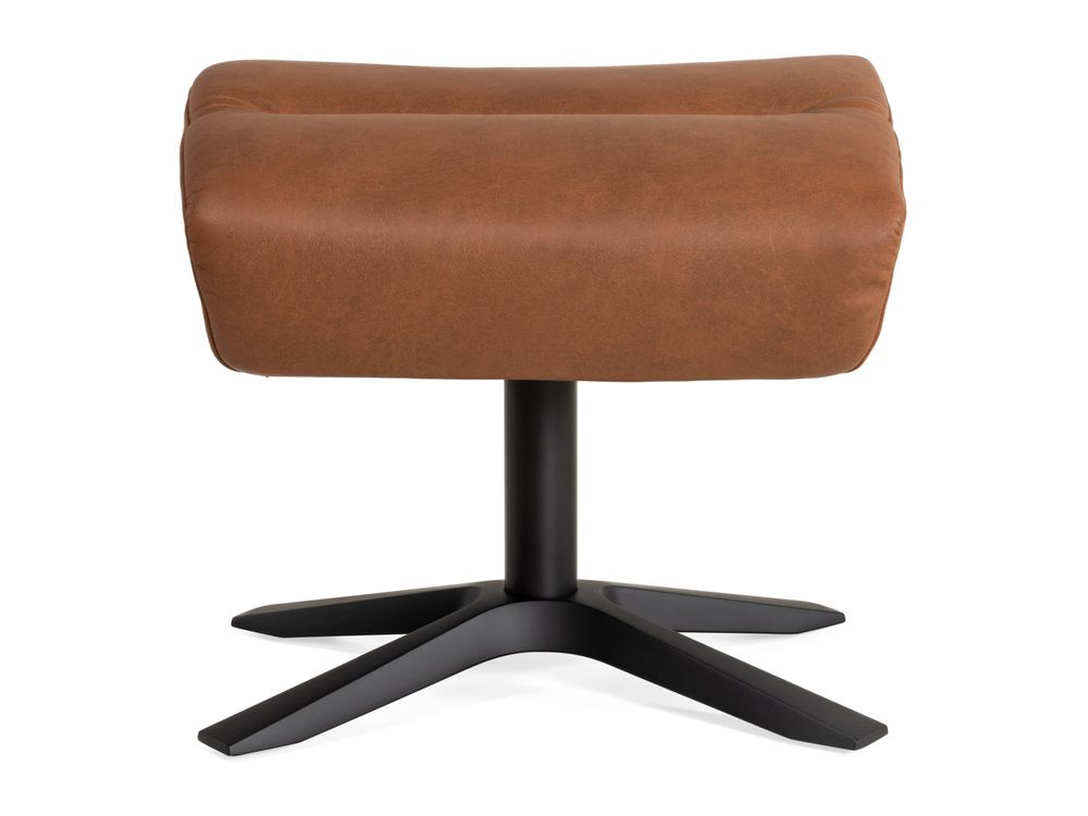 Voetbank STYLE - Cognac leder CFM ST VB-CR