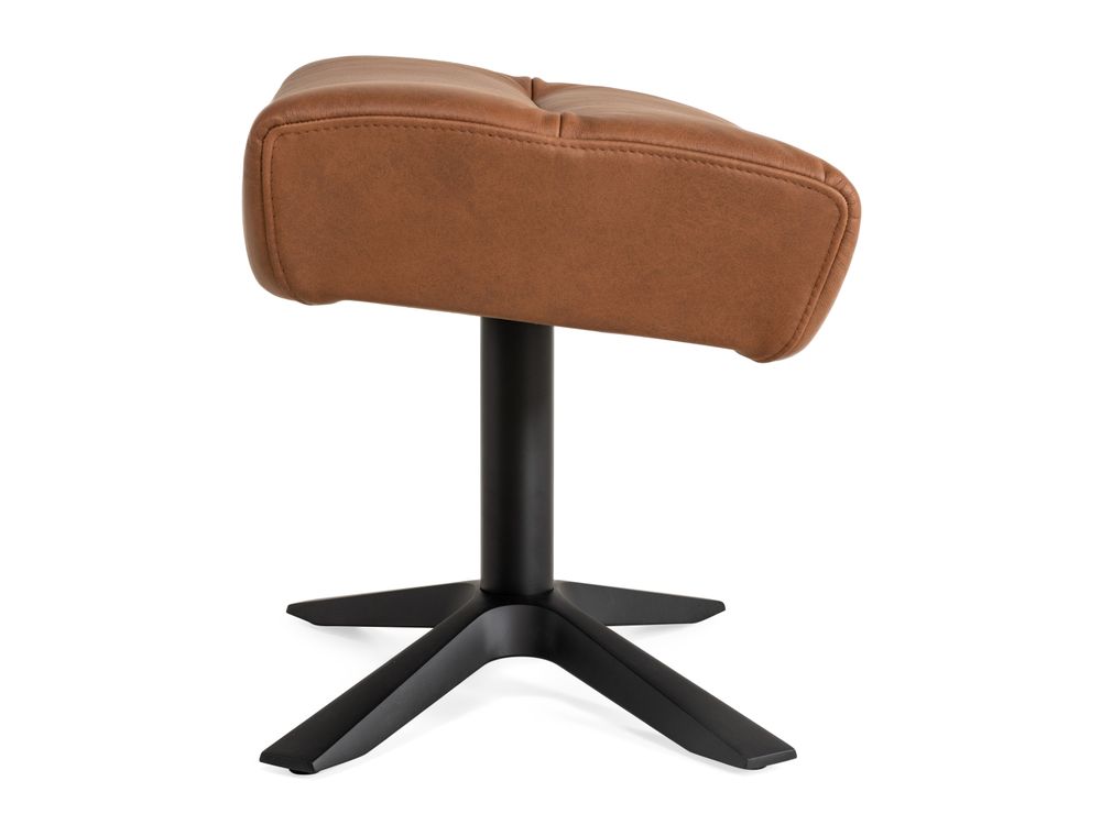 Voetbank STYLE - Cognac leder CFM ST VB-CR