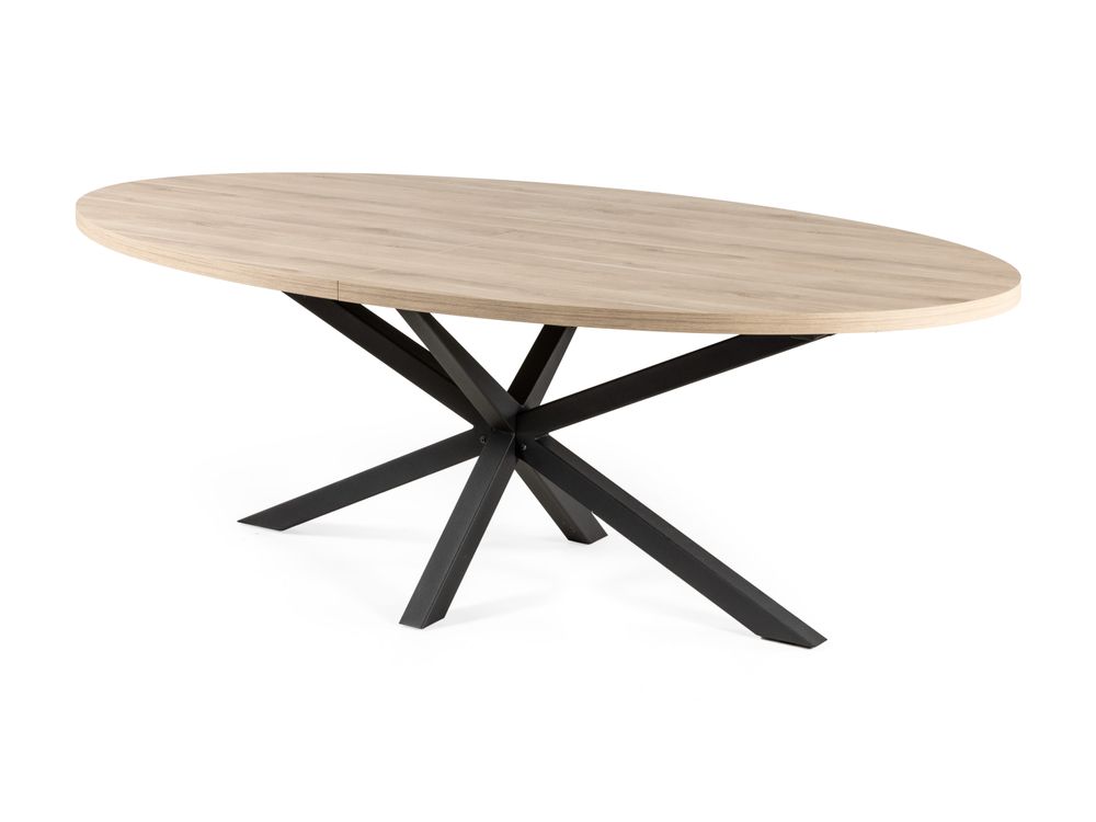Uitschuifbare eetkamertafel VAIANA - Fresh Oak MXF VA TU2212-FO