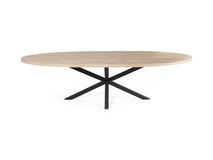 Uitschuifbare eetkamertafel VAIANA - Fresh Oak MXF VA TU2212-FO