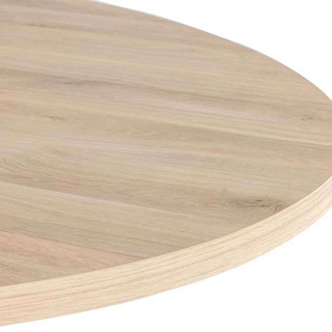 Uitschuifbare eetkamertafel VAIANA - Fresh Oak