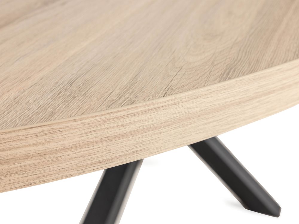 Uitschuifbare eetkamertafel VAIANA - Fresh Oak MXF VA TU2212-FO