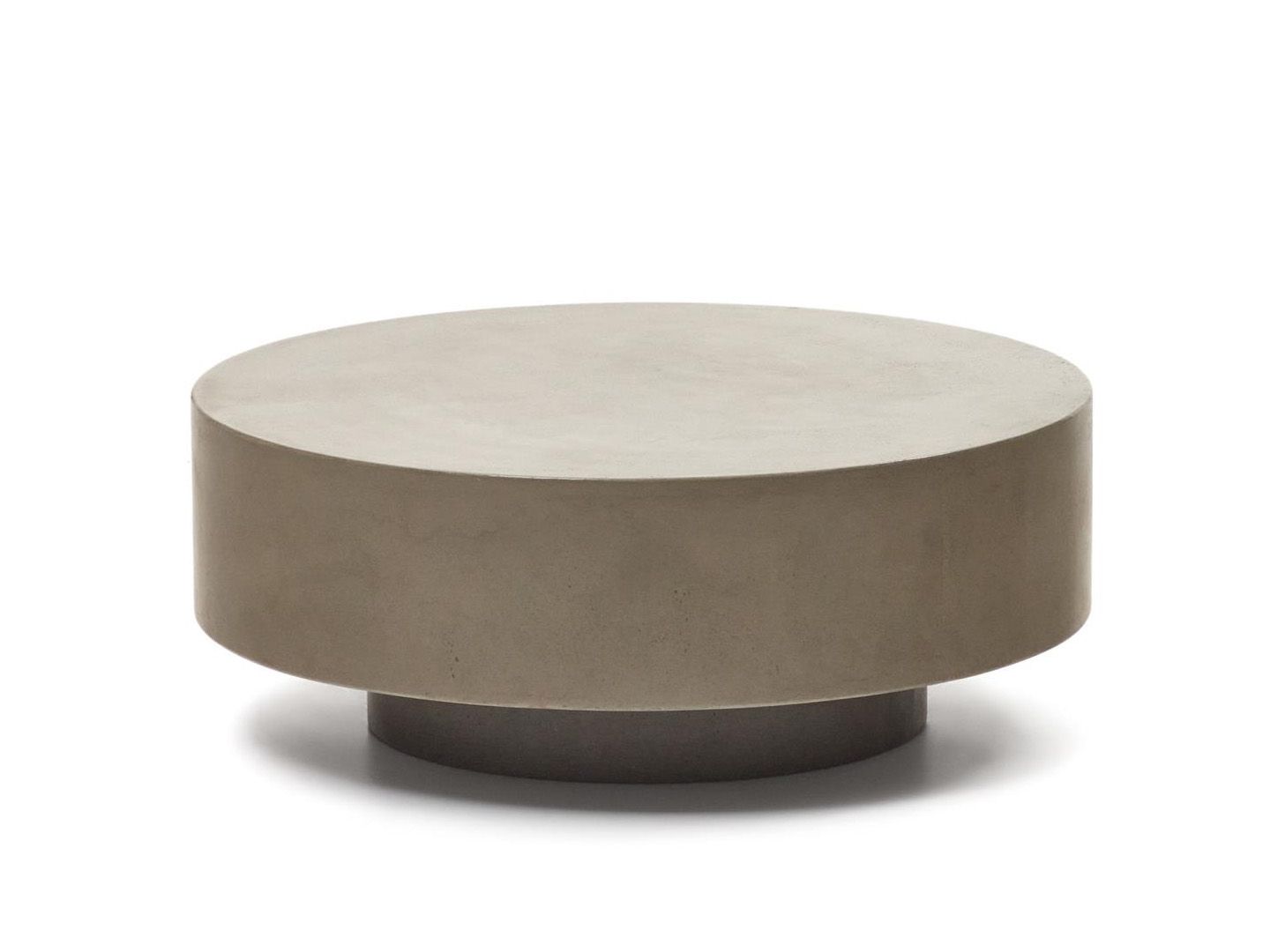 Ronde salontafel GARBET - Cement KAV J0300032PR03