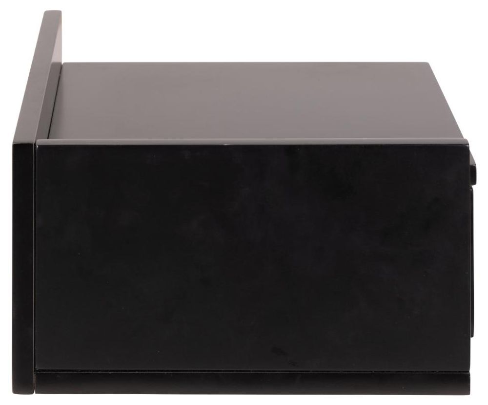 Nachttafel ASHLAN - MDF Black ACT-150-000002