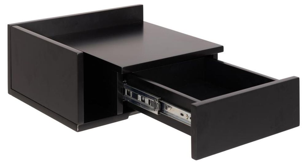 Nachttafel ASHLAN - MDF Black ACT-150-000002