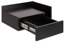 Nachttafel ASHLAN - MDF Black ACT-150-000002