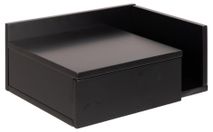 Nachttafel ASHLAN - MDF Black ACT-150-000002