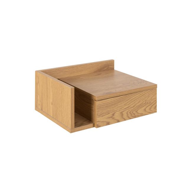 Nachttafel ASHLAN - Matt wild oak