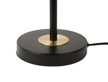 Tafellamp GOLD DISC - Zwart PST LM2079BK