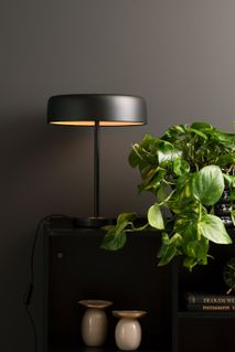 Tafellamp GOLD DISC - Zwart PST LM2079BK