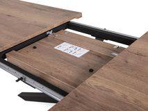 Uitschuifbare eetkamertafel MOANA - Barley MXF MOA VT22-B