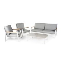 Loungeset PADUA - Lichtgrijs SSH PA SS