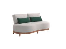 Loungeset SANTORINI - Teakhout/naturel C-GES SANTORINI