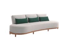 Loungeset SANTORINI - Teakhout/naturel C-GES SANTORINI