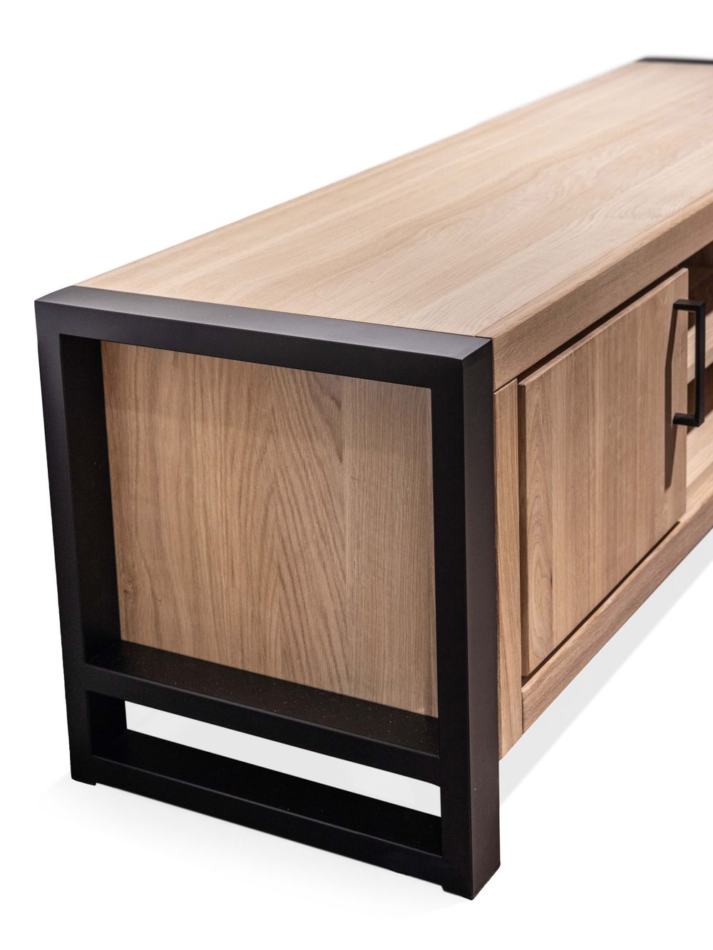 Tv-meubel DENEMARKEN - Eik Bianco HAV-1-000006