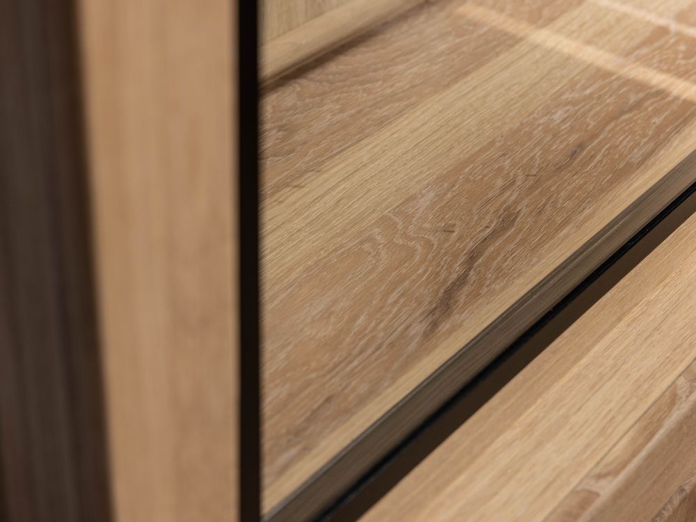 Vitrinekast XXL DENEMARKEN - Eik Bianco HAV-1-000003