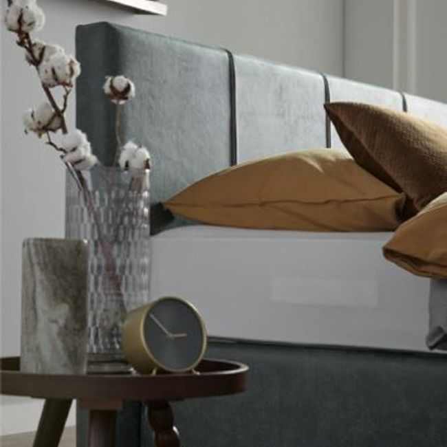 Boxspring incl matras BOX 247 - Grijs